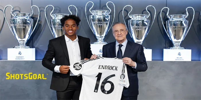 Real Madrid Resmi Rekrut Endrick dari Palmeiras