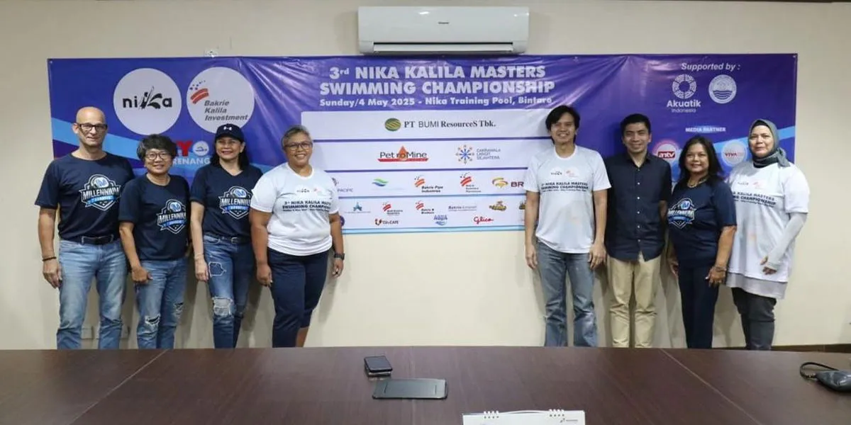 3rd Nika Kalila Masters Swimming Championship 2025 Siap Digelar Akhir Pekan Ini